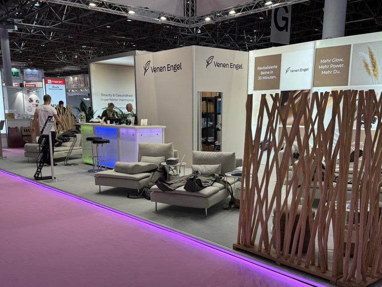 Venen Engel: Messestand Venen Engel