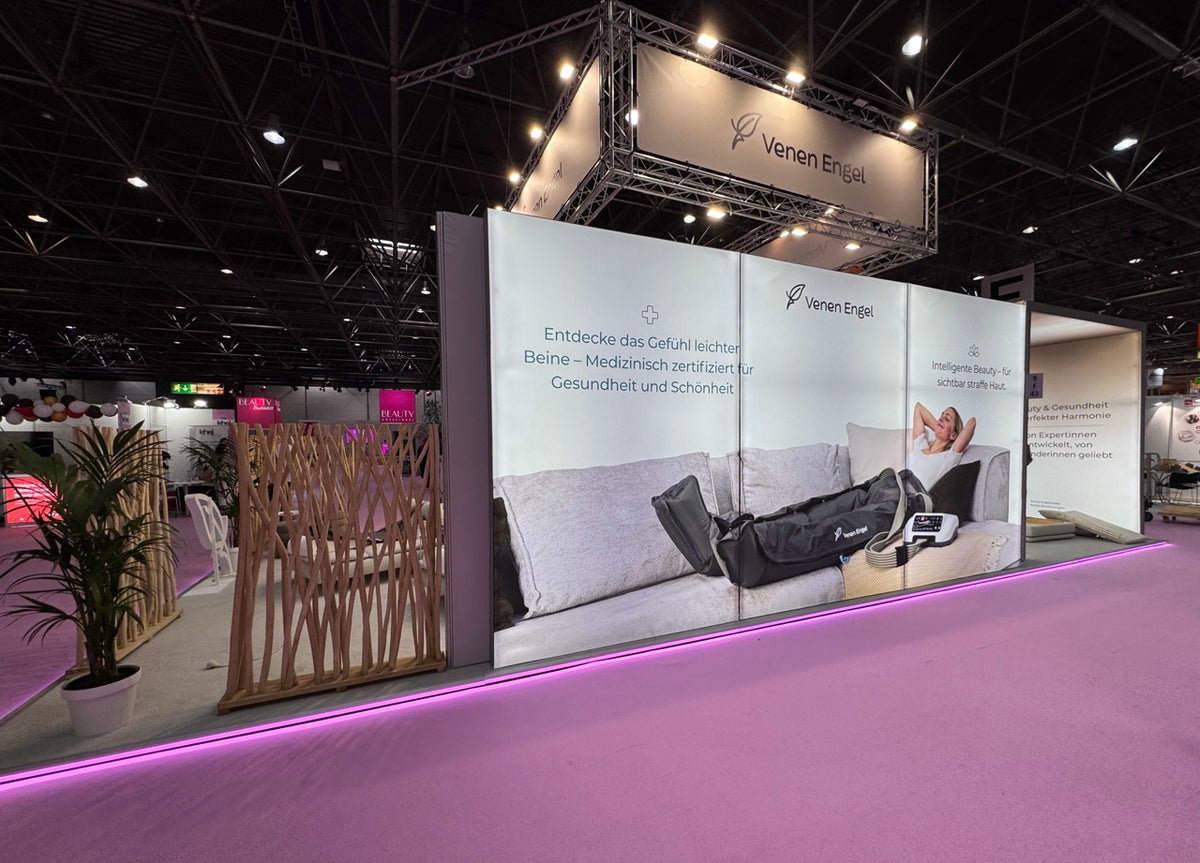 Venen Engel: Stand auf Messe