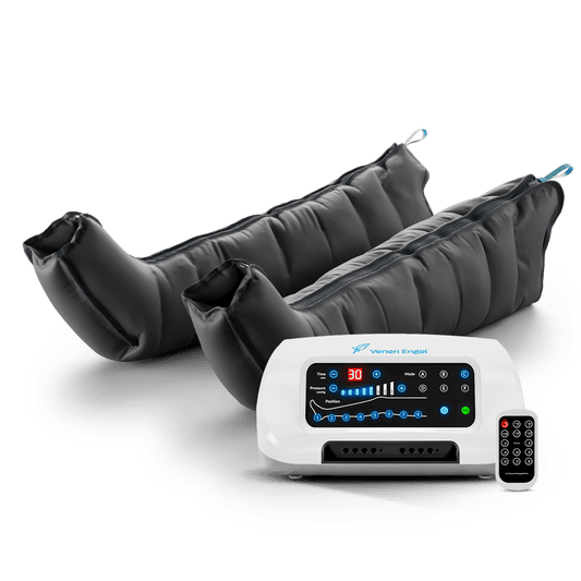 Venen Engel: freisteller beinmanschette mit ipk gerät venen engel 8