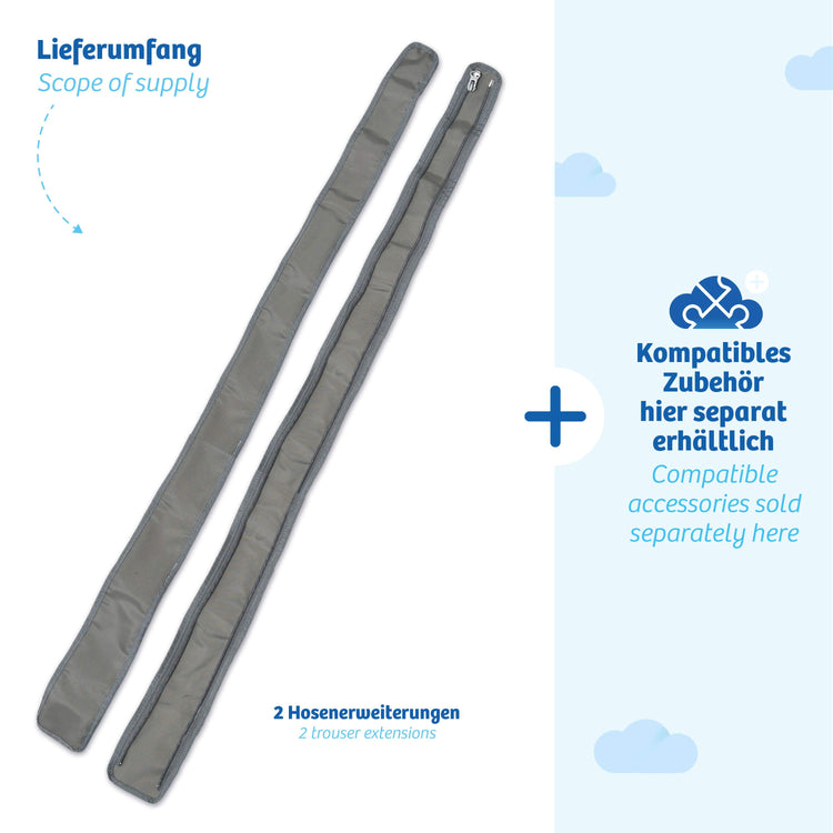 Venen Engel: Produktbild Erweiterungslasche für Hosenmanschette