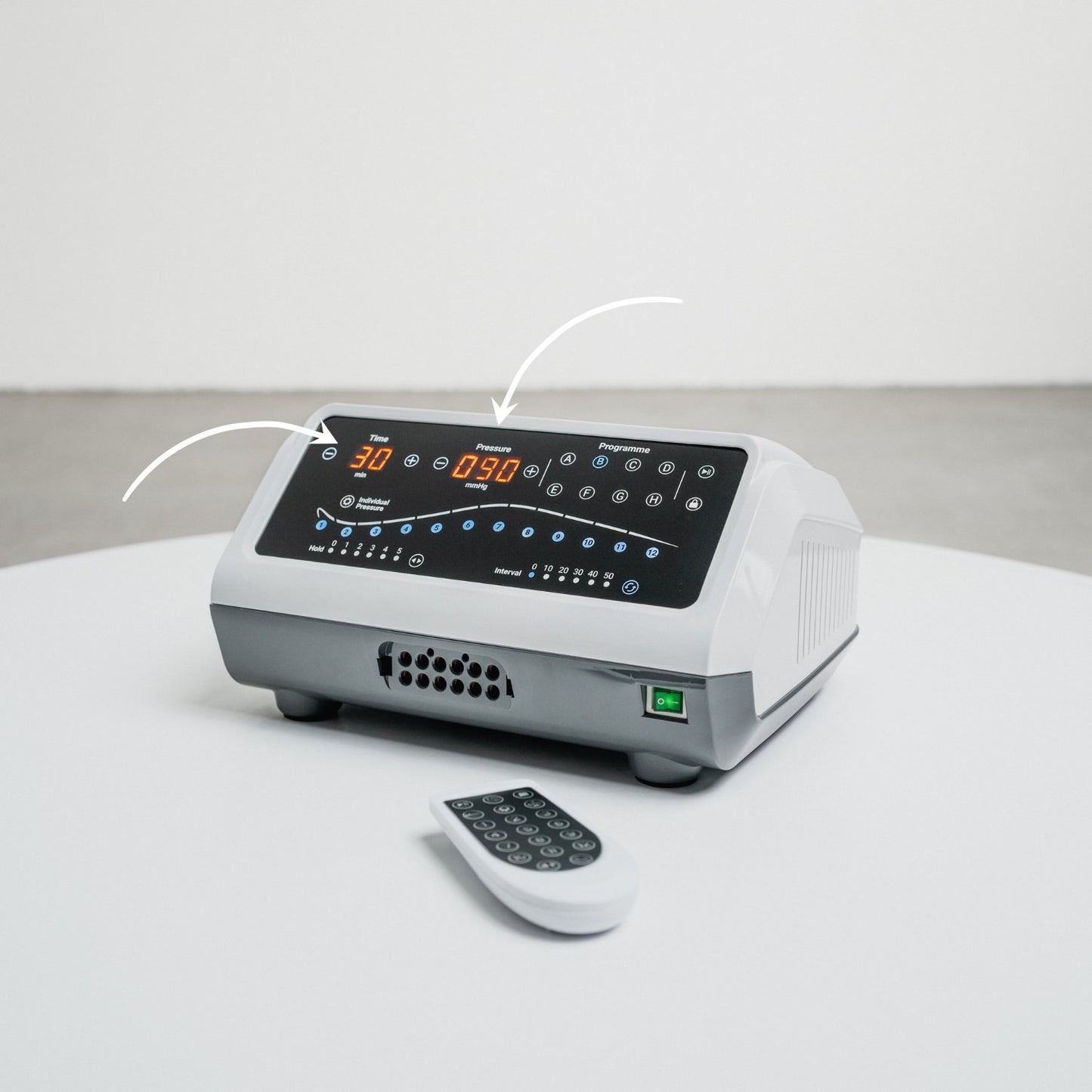 RE Venen Engel 12 Premium Massagegerät mit Beinmanschetten - Venen Engel Shop